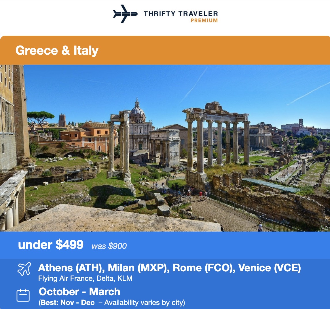 Greece and Italy